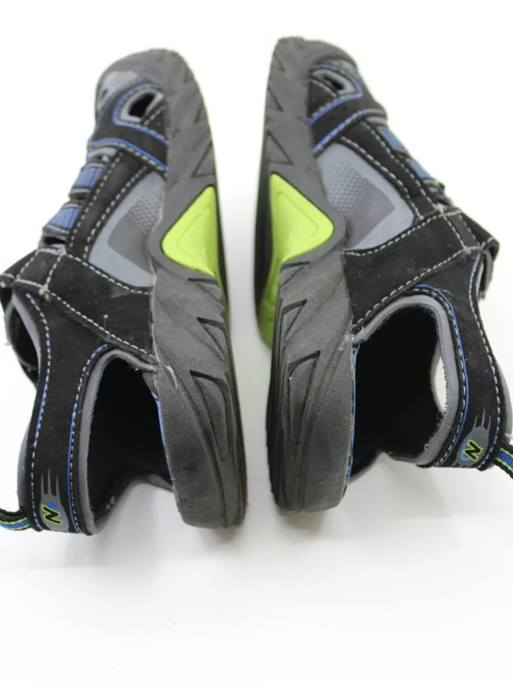 NERF Blue & Black Water Sandals Sports Hoop &Loop SZ 2M Adjustable Strap